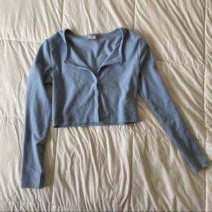 Aritzia cropped cardigan